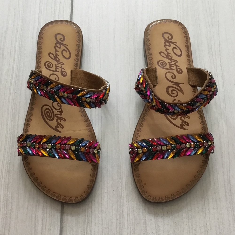 Naughty Monkey Multi Color Sandals